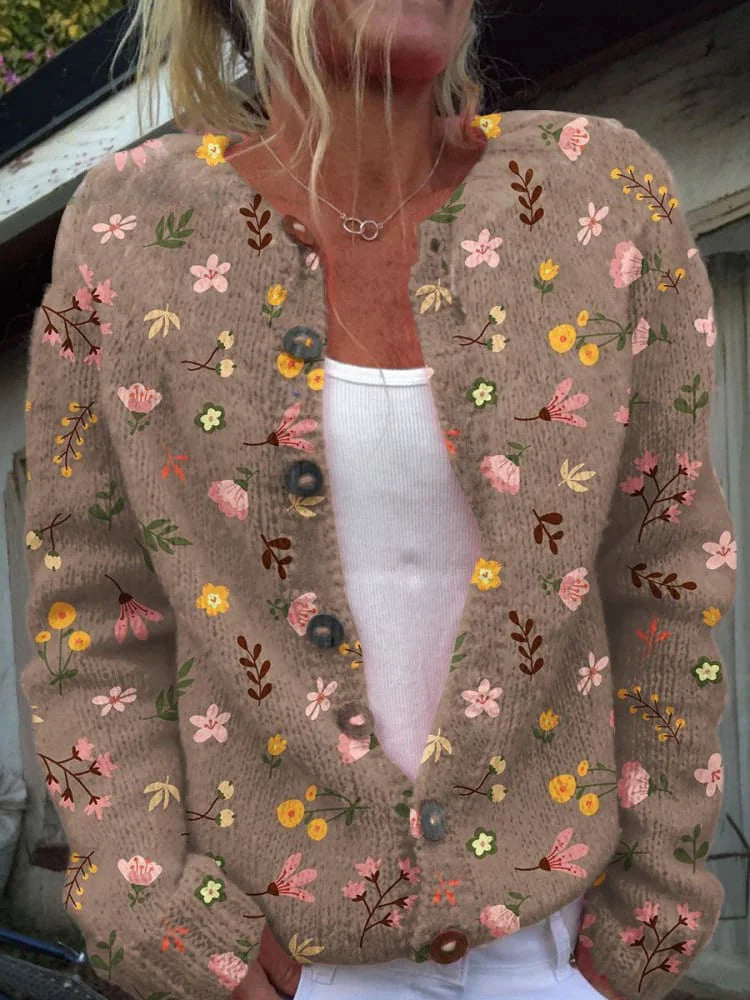 Alda™ | Floral Cardigan