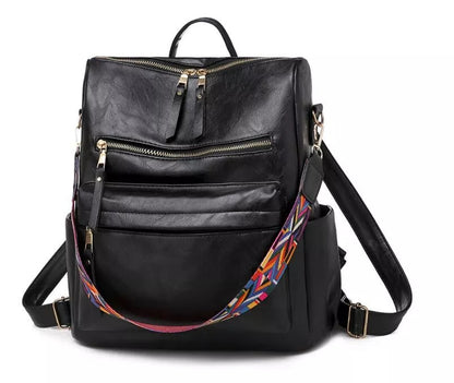 Elisa | Elegant Leather Backpack