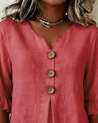 Sage | Linen Cotton Blouse