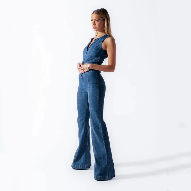 Roxanne Denim | Style & Comfort Jumpsuit