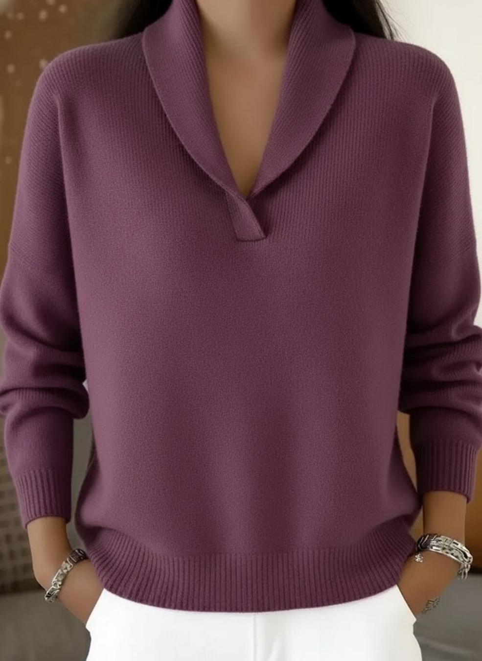 Theresa™ | Cozy V-Neck Sweater – Buy One, Get One Free