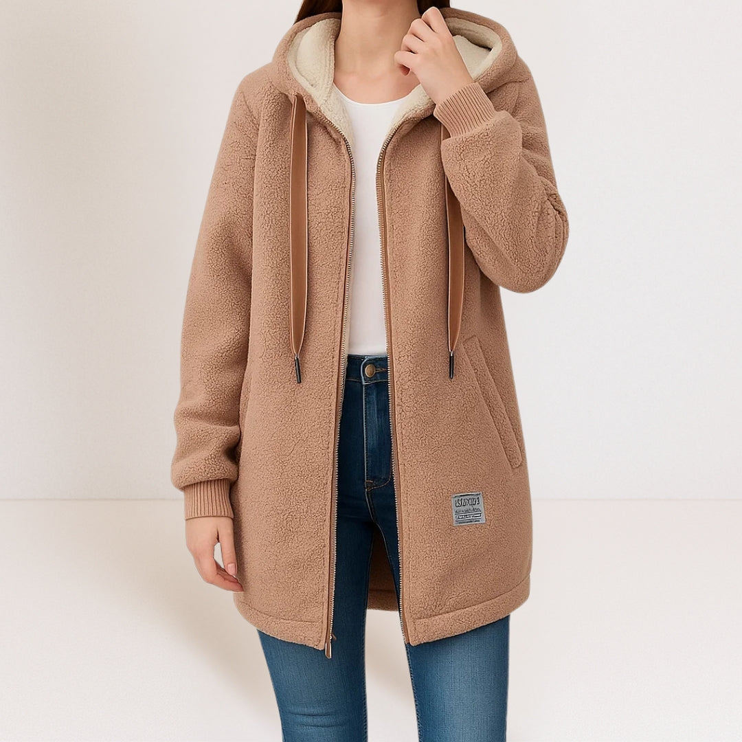 Barbara | Cozy Hooded Jacket