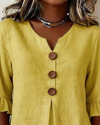 Sage | Linen Cotton Blouse