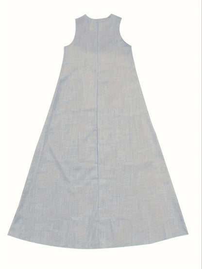 Sophie – Long flowing dress in pure cotton