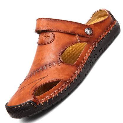 Chris™ | Orthopedic Leather Men's Sandals