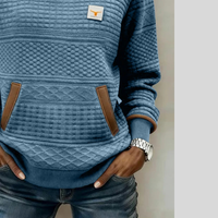 Audrey™ | Crew Neck Colorblock Sweatshirt