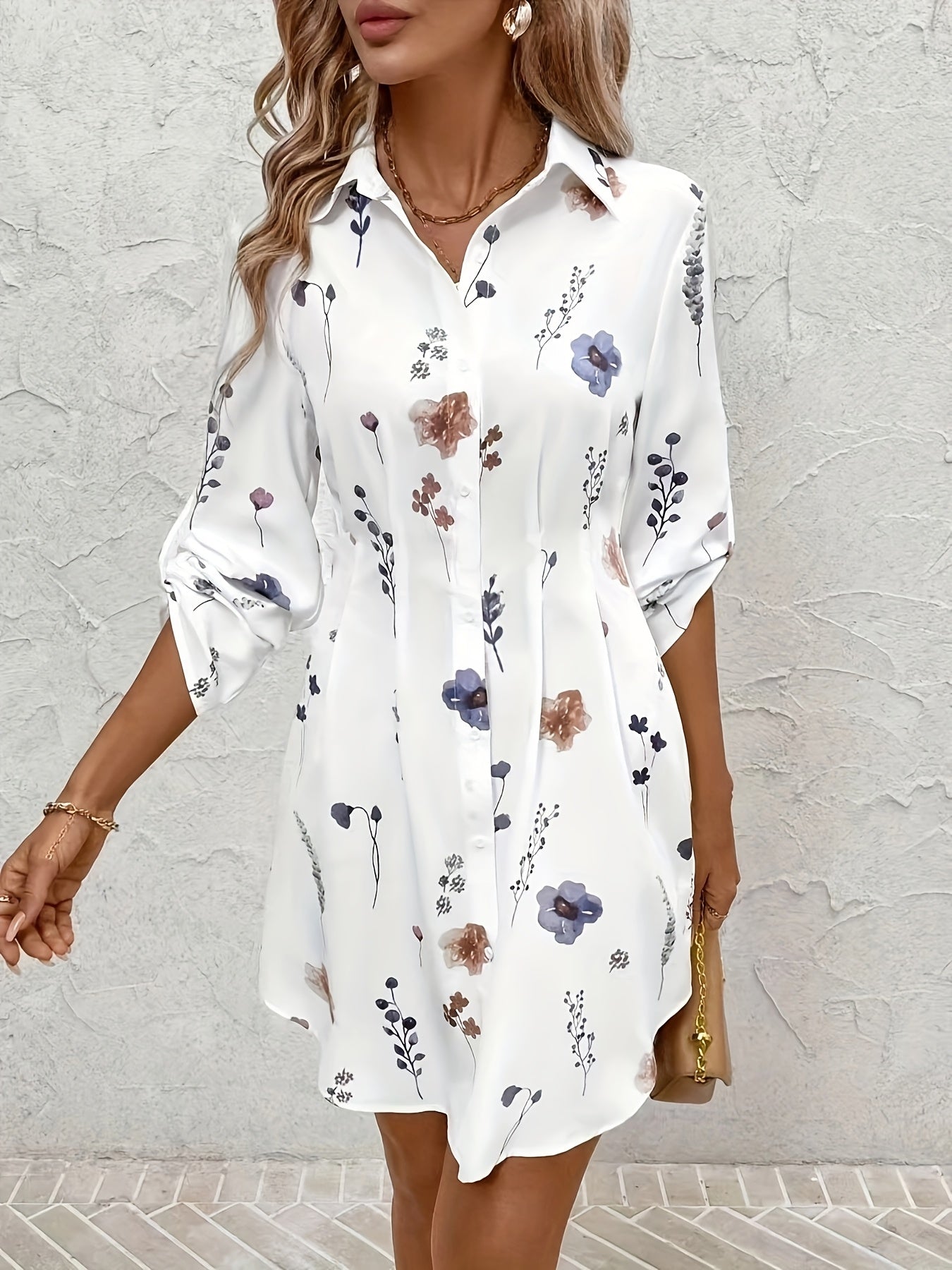 Mayke™ | Elegant Floral Dress