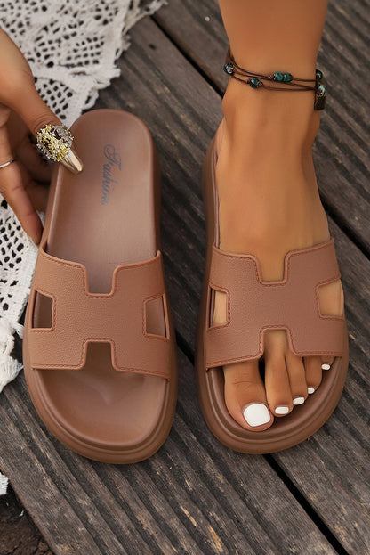 Nadine | Women's Chic Platform Slippers