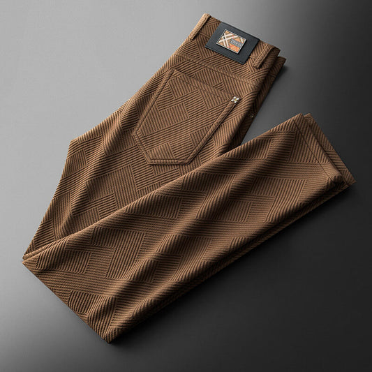 Simon | Jacquard Knit Pants