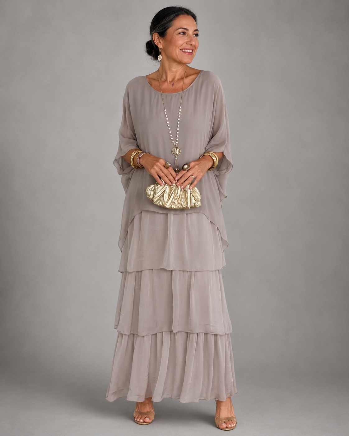 Cheryl | Elegant Flowing Maxi Dress