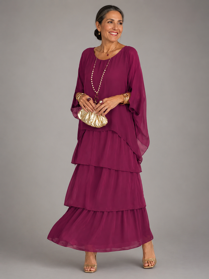 Cheryl | Elegant Flowing Maxi Dress