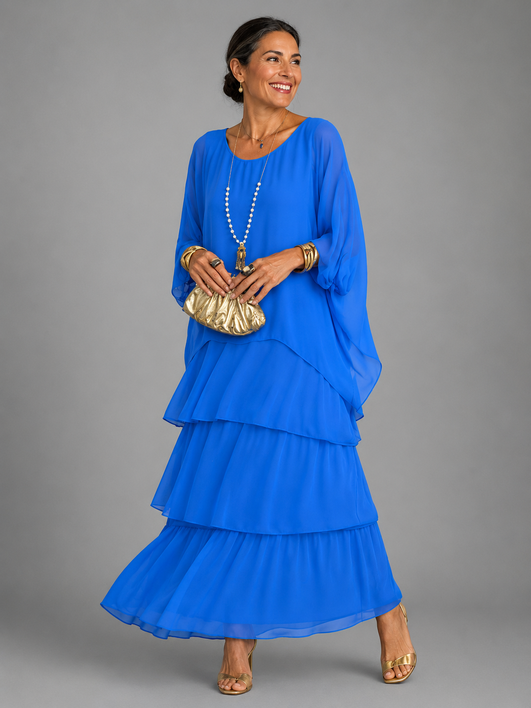 Cheryl | Elegant Flowing Maxi Dress