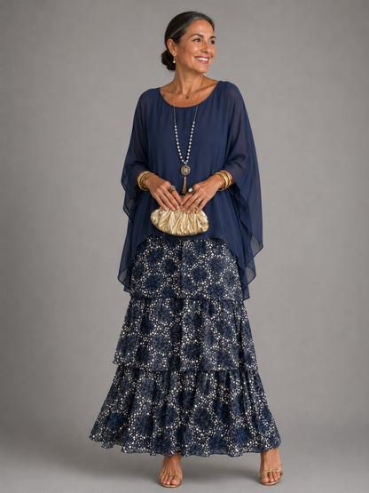 Cheryl | Elegant Flowing Maxi Dress