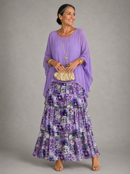 Cheryl | Elegant Flowing Maxi Dress