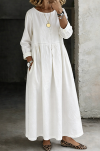 Patty | Long Sleeve Denim Dress