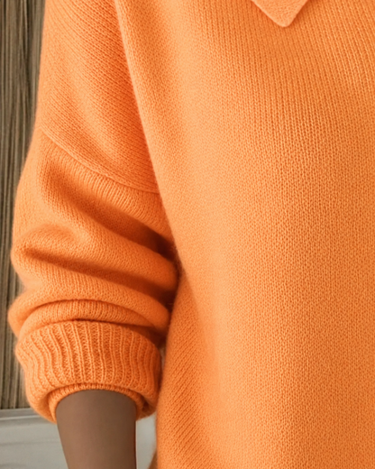 Colette™ | Elegant Button-Collar Cardigan