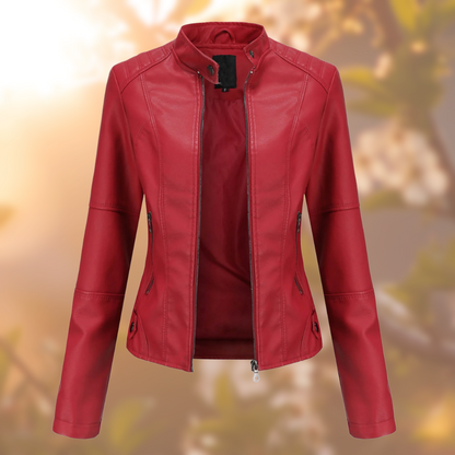 Nelle™ | Stylish leather jacket