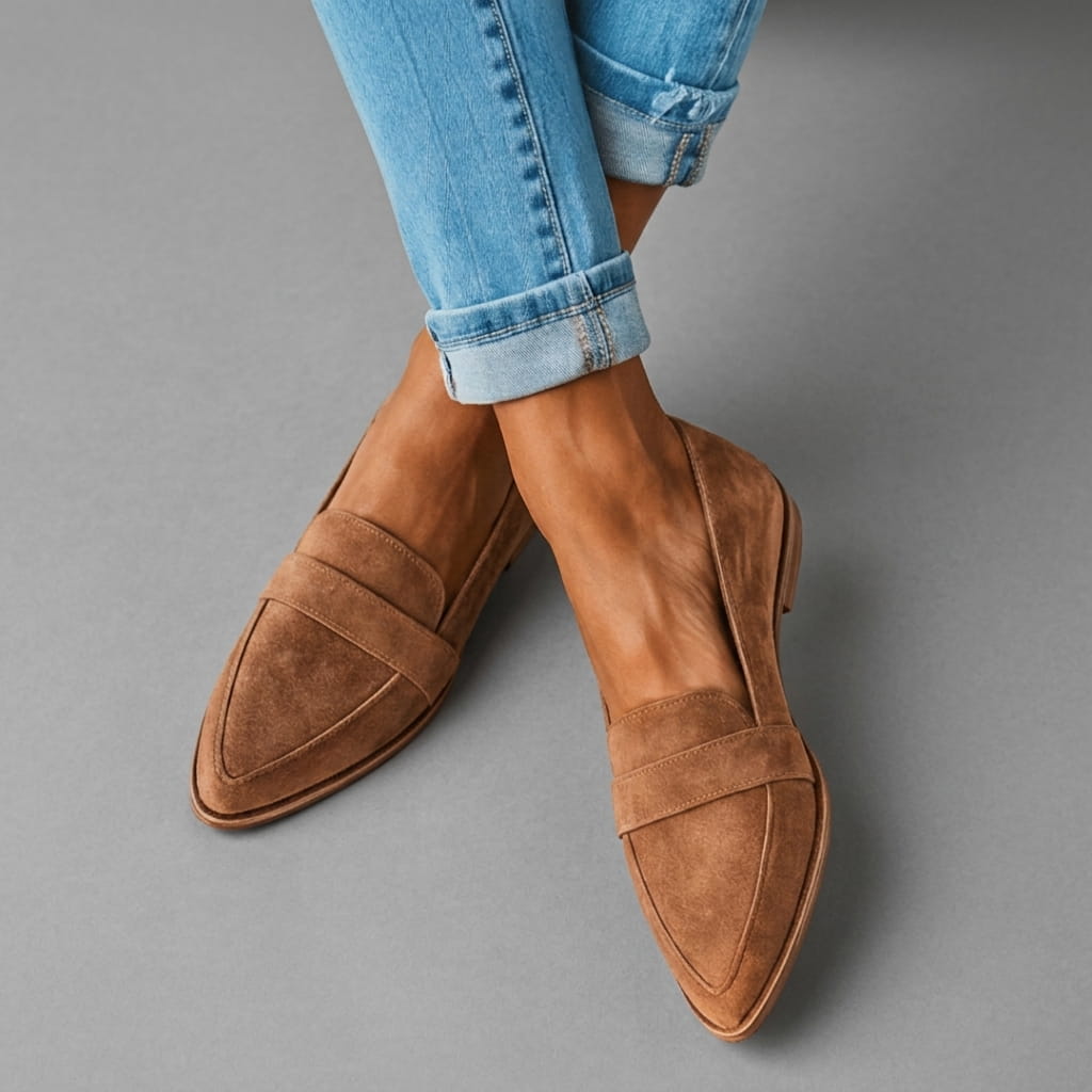 Judith™ | Soft Suede Loafers