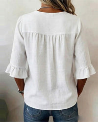 Sage | Linen Cotton Blouse