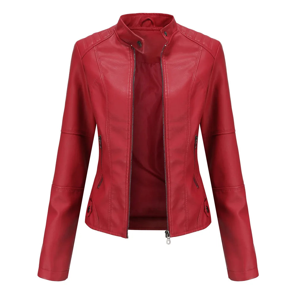 Jolien™ | Trendy leather jacket