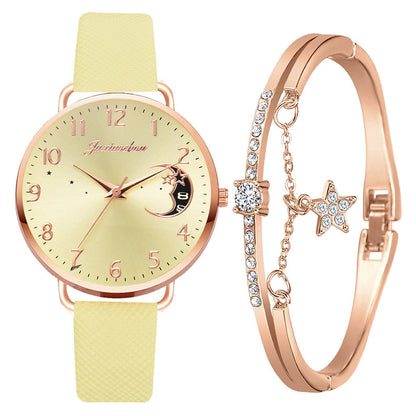 Eclipse™ | Moon Dial Watch & Bracelet Set