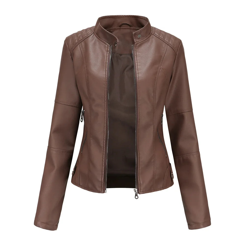 Jolien™ | Trendy leather jacket