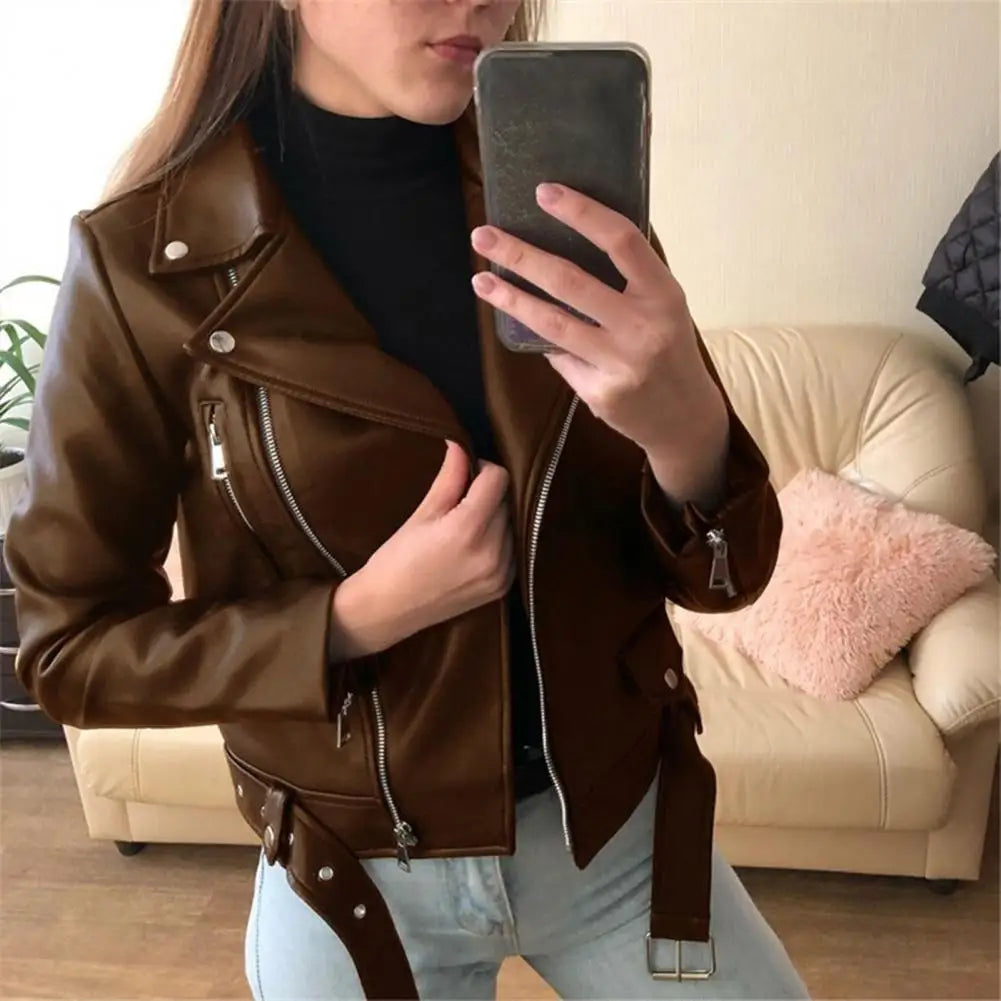 Wendela™ | Stylish leather jacket