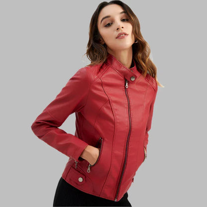 Jolien™ | Trendy leather jacket