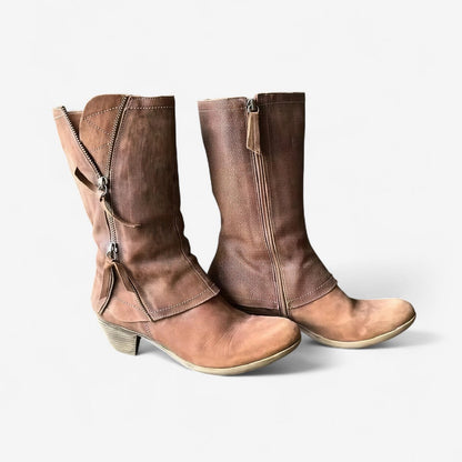 Beatrice™ | Leather Fall Boots
