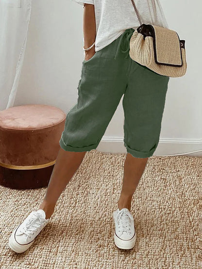 Breezy | Cotton Linen Women's Shorts