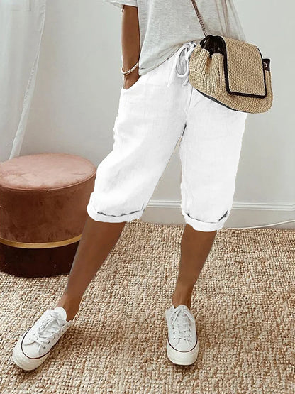 Breezy | Cotton Linen Women's Shorts