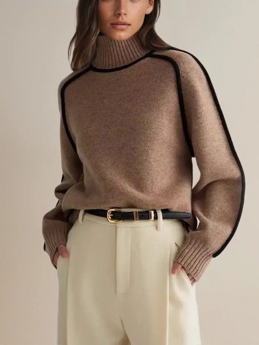 Kylie | Elegant Women Turtleneck Sweater