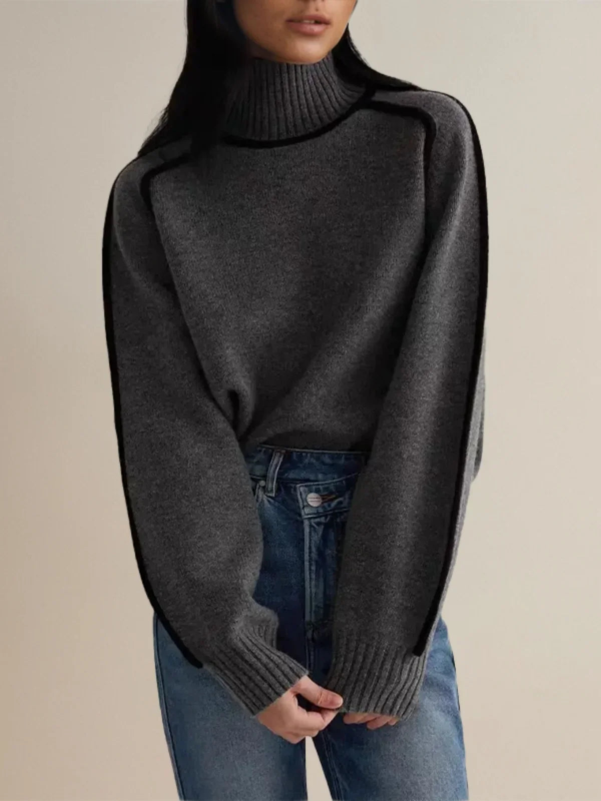 Kylie | Elegant Women Turtleneck Sweater