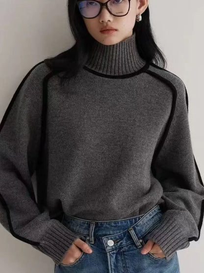 Kylie | Elegant Women Turtleneck Sweater