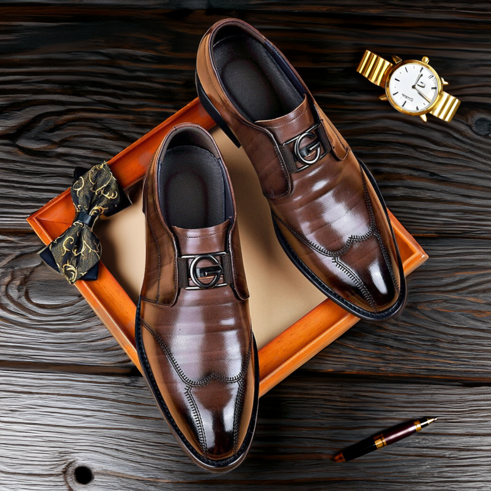 Giovanni™ | Boss-style Leather Shoes