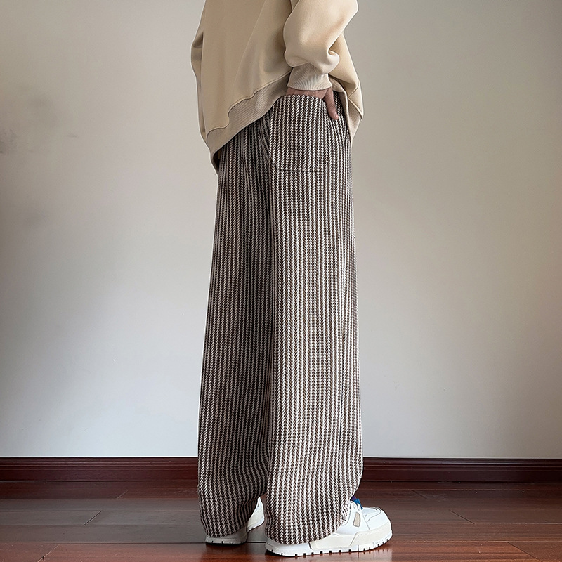 Lamine | Men’s Herringbone Relaxed Sweatpants