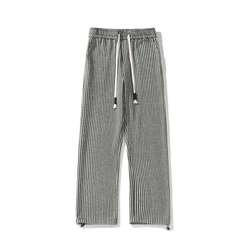 Lamine | Men’s Herringbone Relaxed Sweatpants