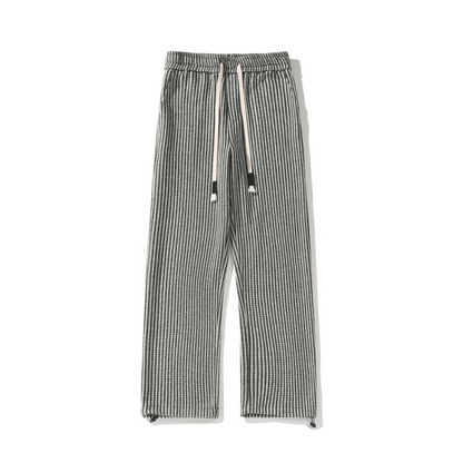 Lamine | Men’s Herringbone Relaxed Sweatpants