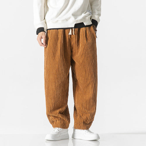 Masaaki | Unique Corduroy Pants