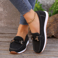 NAOMI | ELEGANT ORTHOPEDIC BUCKLE LOAFERS