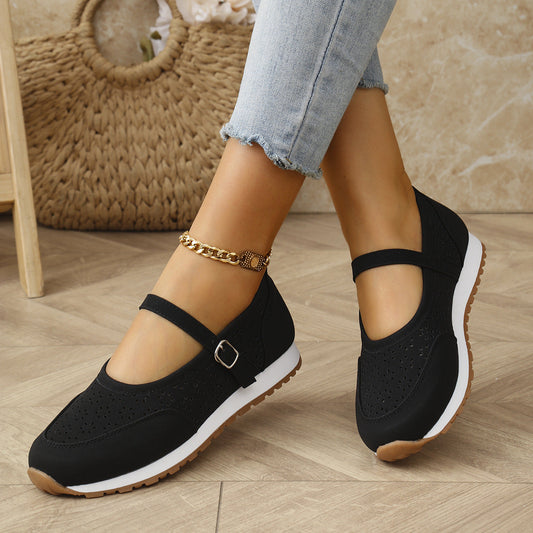 TIFFANY | BREATHABLE ORTHOPEDIC STRAP SHOES