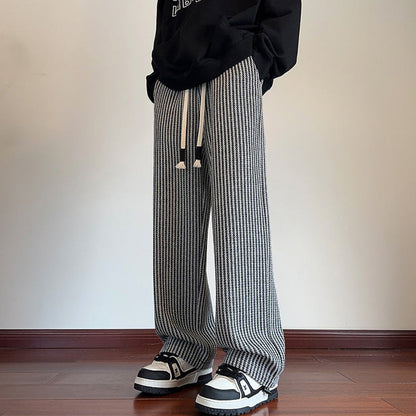 Lamine | Men’s Herringbone Relaxed Sweatpants