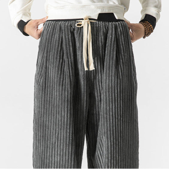 Masaaki | Unique Corduroy Pants