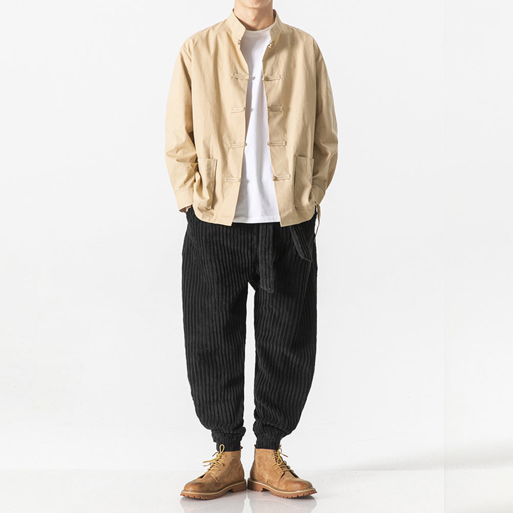 Keisuke | Comfortable Corduroy Pants