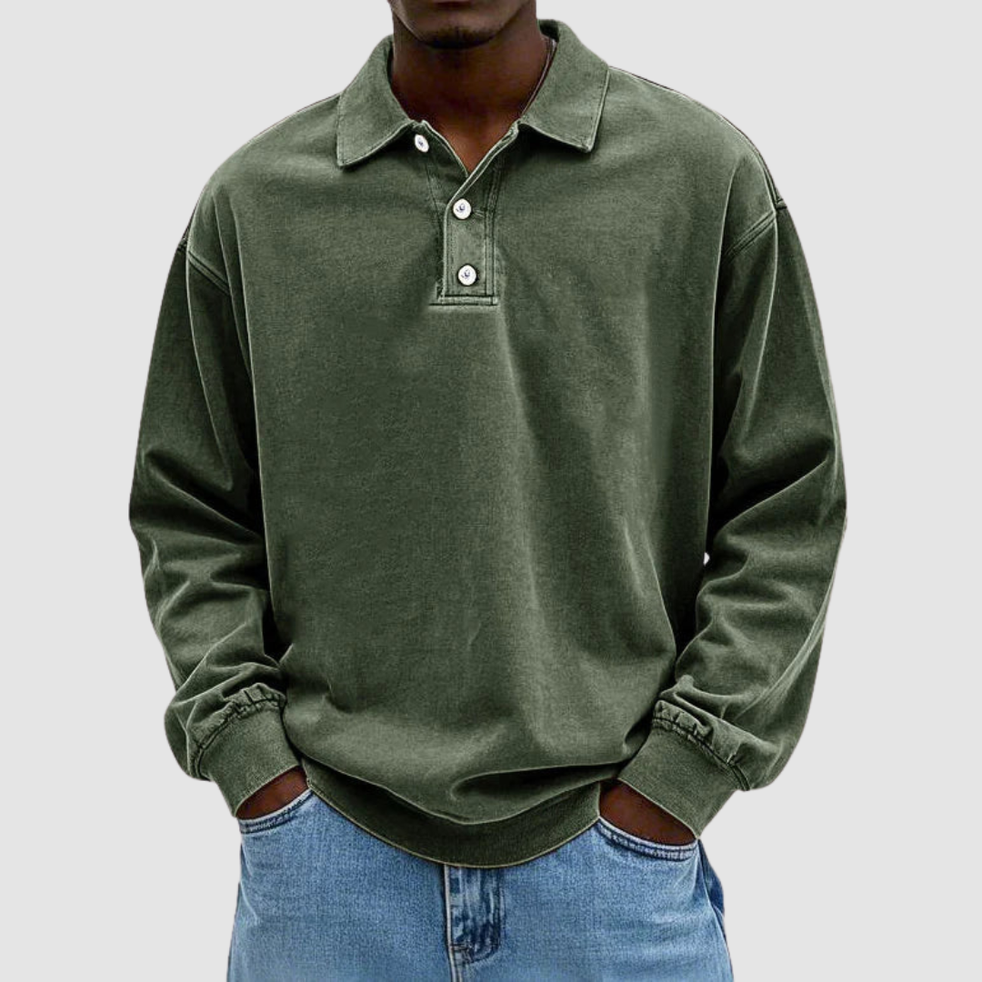 Jackson™ | Classic Cotton Long-Sleeve Shirt