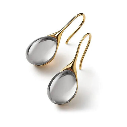 Madela - Gold & Silver Crystal Earrings