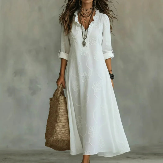 Cora | Long Floral Summer Dress