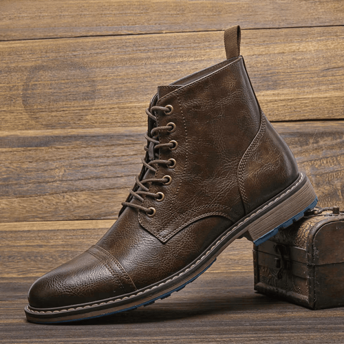 Conor | Leather Boots in Fashion Style