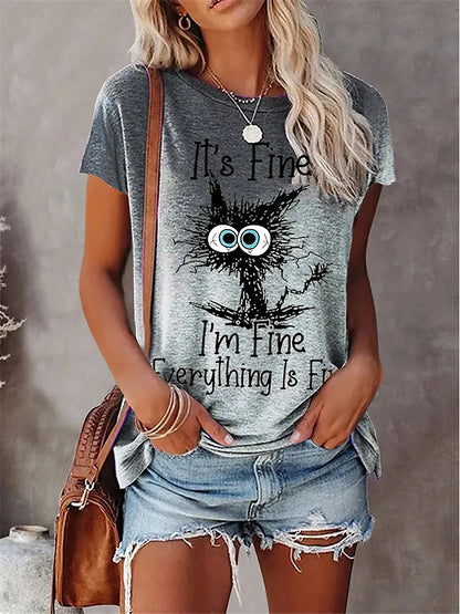 Yara | Heart Print Oversized T-Shirt