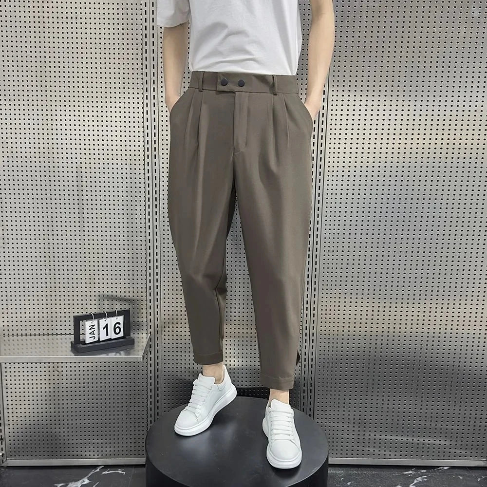 Tiago | Men’s Slim Fit Harem Trousers